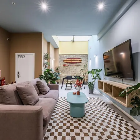 2 Hab En Malvarrosa A Metros De La Playa, Con Terraza Y Zonas Comun 3d Appartement