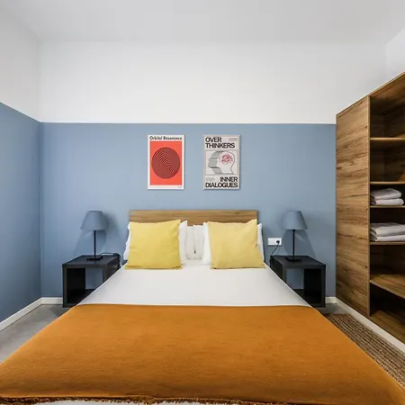 Appartement 2 Hab En Malvarrosa A Metros De La Playa, Con Terraza Y Zonas Comun 3d Valencia