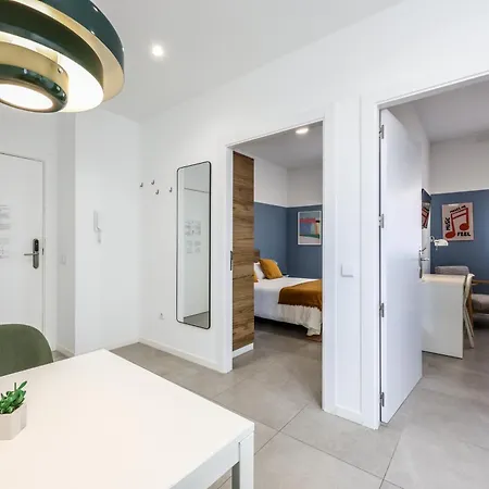 2 Hab En Malvarrosa A Metros De La Playa, Con Terraza Y Zonas Comun 3d Appartement